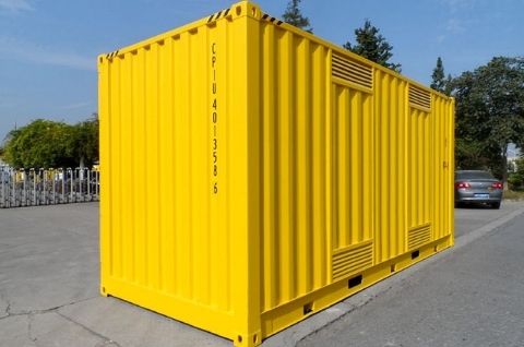 A dangerous goods container from OZBOX